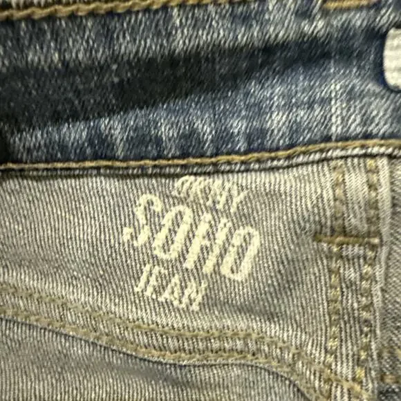 DKNY Soho Jean-Womens Blue Medium Wash Denim Jeans-Bootcut-Size 6S/C - Picture 9 of 16